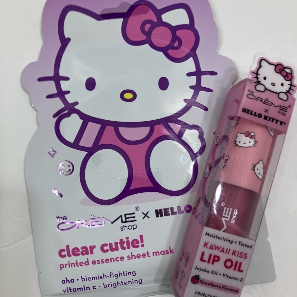 Hello Kitty Mask/Lip Oil